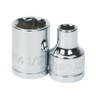 Williams Industrial Tools 3/8" Drive Shallow Socket, 6-point, Metric - JHWBM-626