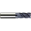 Morse Cutting Tools 99519 Corner Radius End Mill, 5/16" Dia. x 1-5/8" LOC x 5/16" Shank Dia. x 4" OAL, Carbide, AlTiCrN, 5 Flute, Plain, External, Corner Radius, Solid End Mill Series #5102 - 0438758