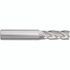 Morse Cutting Tools 59314 Square End Mill, 3 mm Dia. x 9 mm LOC x 3 mm Shank Dia. x 39 mm OAL, Carbide, Uncoated, 4 Flute, Single End Finishing Center Cutting End Mill Series #5961 - 1021183