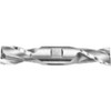 Morse Cutting Tools 43437 Square End Mill, 21/64" Dia. x 9/16" LOC x 3/8" Shank Dia. x 3-1/2" OAL, 2 FL, HSS, Uncoated, Series 1896 - 1022270