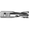Morse Cutting Tools 96174 Square End Mill, 1/2" Dia. x 1" LOC x 1/2" Shank Dia. x 3-1/4" OAL, 2 FL, HSS, TiN, Series 1898G - 1022438