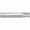 Morse Cutting Tools 56593 Square End Mill, 13/64" Dia. x 3/8" LOC x 1/4" Shank Dia. x 2" OAL, 4 FL, Carbide, Uncoated, Series 5943 - 1026349