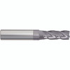Morse Cutting Tools 90857 Square End Mill, 1/2" Dia. x 1-1/4" LOC x 1/2" Shank Dia. x 3" OAL, 4 FL, Carbide, AlTiN, Series 5943T - 1027744