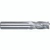 Morse Cutting Tools 90952 Square End Mill, 9 mm Dia. x 22 mm LOC x 10 mm Shank Dia. x 70 mm OAL, 4 FL, Carbide, AlTiN, Series 5961T - 1027839