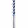 Morse Cutting Tools 95862 Square End Mill, 1/4" Dia. x 1-1/2" LOC x 1/4" Shank Dia. x 4" OAL, 4 FL, Carbide, AlTiCrN, Series 5980 - 1031446