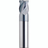 Morse Cutting Tools 95880 Square End Mill, 1/8" Dia. x 1/4" LOC x 1/8" Shank Dia. x 1-1/2" OAL, Carbide, AlTiCrN, 4 Flute, Single End Finishing End Mill Series #5981 - 1031456