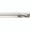 Morse Cutting Tools 93267 Square End Mill, 21/64" Dia. x 7/8" LOC x 3/8" Shank Dia. x 2-1/2" OAL, 4 FL, Carbide, AlTiN, Series 5943T - 324513A