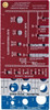 BoltSize-It 0.06 to 3/4 Inch, Plastic, Inch and Metric Thread Screw Checker 3 Leaves, 16 Thread per Inch, Rivet Gauge, Screw Gauge, Drill Gauge CG-1 - 57339210