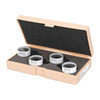 Mitutoyo Micrometer Optical Parallels 0 to 1mm, Use with Micrometers 157-901 - 06237697