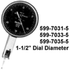 BesTest® Indicator .0005" With 1-1/2" Dial - 599-7035-5