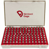 Vermont Gage Class ZZ Plug Gage Set: 14.01 to 16.49 mm Range, 125 Pc +0.005mm Tolerance, 125 Pieces 102300500 - 68090984