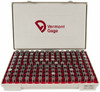 Vermont Gage Class ZZ Plug Gage Set: 16.5 to 18.98 mm Range, 125 Pc +0.005mm Tolerance, 125 Pieces 102100600 - 68090992