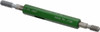 GF Gage Plug Thread Gage: #10-32 Thread, 3B Class, Double End, Go & No Go 0.1697" Go Pitch Dia, 0.1726" No Go Pitch Dia, Handle Included W0190323BS - 55311054