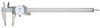 Fowler 0-12" White Face Dial Caliper w/ Thumbroll - 52-008-712