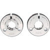 SPI Threaded Ring Gage: 1-8 Thread, Class 2A, Go & No Go Class 2A, Tool Steel 23-205-8 - 46553863