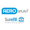 AERO Healthcare AeroSplint™ Padded Splint 24" Rolled - AR1060R