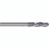 Morse Cutting Tools 92991 Ball Nose End Mill, 1/8" Dia. x 1/2" LOC x 1/8" Shank Dia. x 1-1/2" OAL, 3 FL, Carbide, AlTiN, Series 5969T - 1039029