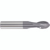 Morse Cutting Tools 92375 Ball Nose End Mill, 15/64" Dia. x 7/16" LOC x 1/4" Shank Dia. x 1-1/2" OAL, 2 FL, Carbide, AlTiN, Series 5940T - 1028202