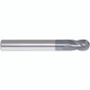 Morse Cutting Tools 92378 Ball Nose End Mill, 9/64" Dia. x 9/32" LOC x 3/16" Shank Dia. x 2" OAL, 4 FL, Carbide, AlTiN, Series 5942T - 1028205