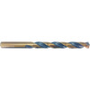 Morse Cutting Tools 81879 Jobber Drill, #40 Dia. x #40 Shank Dia., 2-3/8" OAL, 1-3/8" Flute Length, HSS, Black Oxide, Gold Oxide, Series 901 - 0453197