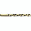Morse Cutting Tools 17215 Jobber Drill, 31/64" Dia. x 31/64" Shank Dia. x 5-7/8" OAL x 4-3/8" Flute Length, 135 Degrees, Standard Flute, HSSCo, Straw, Series 2330 - 1018574
