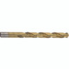 Morse Cutting Tools 91469 Jobber Drill, R Dia. x 0.339" Shank Dia. x 4-3/4" OAL x 3-7/16" Flute Length, 118 Degrees, Standard Flute, HSS, TiN, Series 1330 - 1018870