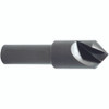 Morse Cutting Tools 25579 Countersink, 1/2" Dia. x 2" OAL x 1/4" Shank Dia., 1 FL, 60 Degrees, HSS, Black Oxide, Series 1752 - 1038454