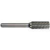 Morse Cutting Tools 59721 Rotary File Bit - Carbide Burr, 1/2" Dia., 1/4" Shank Dia., 1" LOC, 2-1/2" OAL, Carbide, Cylindrical, No End Cut, Uncoated, Series 5970 - 1023250