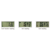 Insize Digital Caliper (FRACTION READING), 0-8"/0-200mm Range, ±.0015" Accuracy - 1102-200