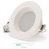 Infibrite Recessed Retrofit LED Sleek Downlight Kit, 4 Inch, 5000K, 750 Lumens, 9 Watts - IB-005-5-9W-WH