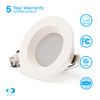 Infibrite Recessed Retrofit LED Sleek Downlight Kit, 4 Inch, 5000K, 750 Lumens, 9 Watts - IB-005-5-9W-WH