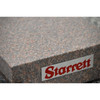 Starrett Superior Red Granite Surface Plate G-88604, 12" x 12" x 4", No Ledges, Grade A Inspection - 88604