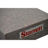 Starrett Superior Red Granite Surface Plate G-88774, 48" x 96" x 14", Two Ledges, Grade AA Laboratory - 88774