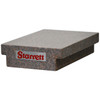 Starrett Superior Red Granite Surface Plate G-88605, 12" x 12" x 4", Two Ledges, Grade A Inspection - 88605