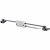 Newall Inductive DRO Scale: 10" Max Measuring Range, 1 µm Resolution, 10" Scale Length IP67, 11" Cable Length ME050DA00255A - 42609495