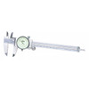Insize Metric Dial Caliper with Thumb Roller, 0-300mm Range - 1312-300A
