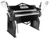 Made in USA 48" Bending Length Floor Press Brake 12 ga in Mild Steel, Box & Pan Brake U6-4812 - 09531377