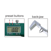 Insize Back-Jaw Edge to Center Digital Caliper Built-in Wireless, .2-12"/5.5-300mm Range -