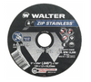 Walter Surface Technologies | ZIP STAINLESS™ Wheel | 5" Dia, 3/64" Thick, TYP 1, Grade A-60, PK 25 - 11F052