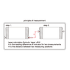 Insize External Thread Taper Measuring Instrument, 8-20"/203.2-508mm Range - 2230-20