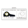 Insize Thread Pitch Measuring Instrument, .5-4"/12.7-101.6mm Range -  2234-4E