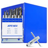 JEFE HEX Handree 18 Pcs Metric Drill and Tap Set - JH707118