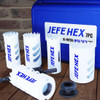 JEFE HEX Handree 7 Pcs Bi-Metal Hole Saw Set - JH705007