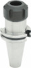 Parlec Collet Chuck: 1 to 13 mm Capacity, ER Collet, Taper Shank 4" Projection, 0.0002" TIR, Through Coolant C40-20ERF400 - 43910744