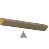 Titan Boron Carbide Hand Stone, 4″ X .400″ X .400″ X.400″ White-Red Three Square Shaped - MCHS261500-3S