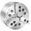 Samchully HS Series 3-Jaw, High-Speed, Open-Center Power Chuck for Versatile Turning, 8 in Size - HS-08V1