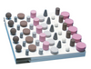 Precise Random Shapes & Specs Mounted Stone Sets