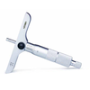 Insize Depth Micrometer, 0-6" Range, Base: 3.996"L x .669"W, 6 Rods - 3241-6
