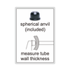 Insize Digital Outside Micrometer 4 Piece Set, 0-4"/0-100mm Range - 3109-44E