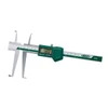 Insize Digital Inside Groove Caliper Type B, IP67 Dust/Waterproof, .35-6"/9-150mm Range Upper Jaw - 1176-150P